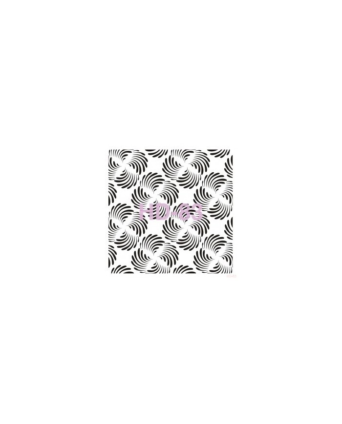 Home Decor (Duvar) Stencıl 45*45 cm HD-83