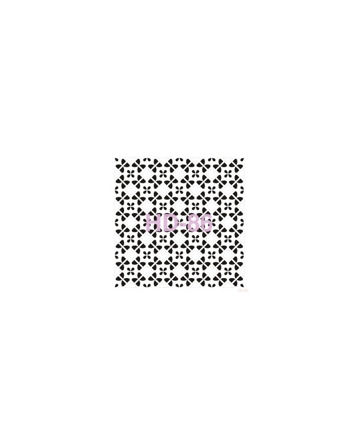 Home Decor (Duvar) Stencıl 45*45 cm HD-86