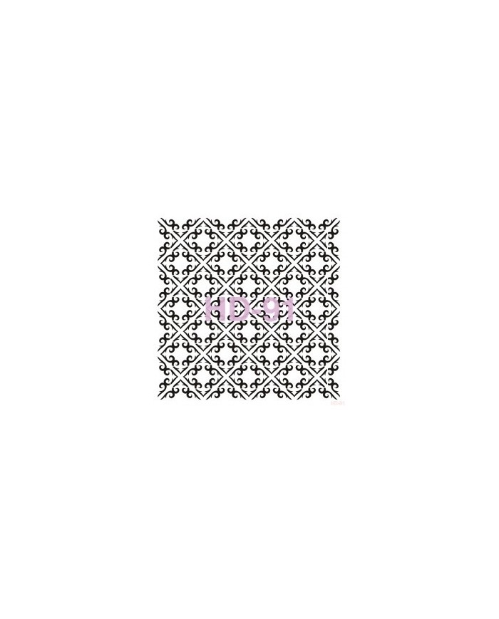 Home Decor (Duvar) Stencıl 45*45 cm HD-91