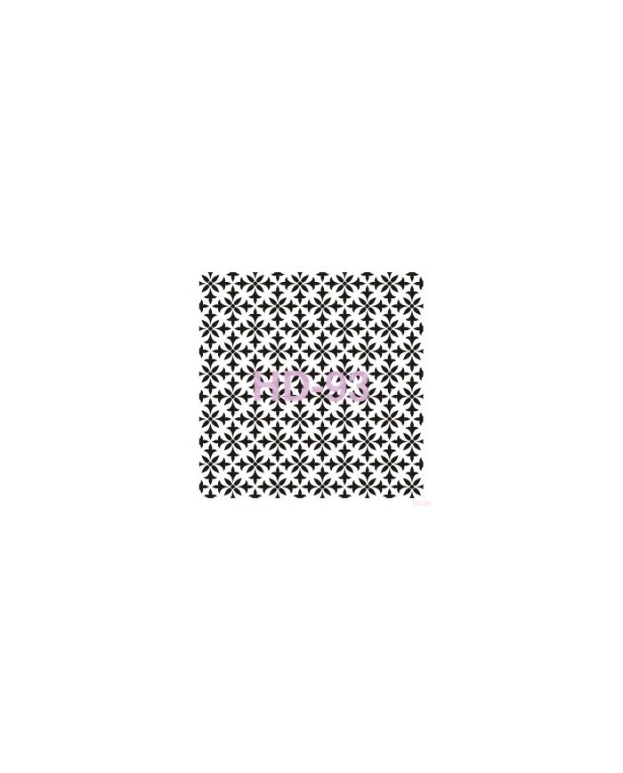 Home Decor (Duvar) Stencıl 45*45 cm HD-93