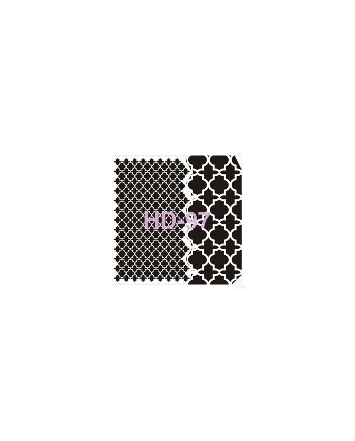 Home Decor (Duvar) Stencıl 45*45 cm HD-97