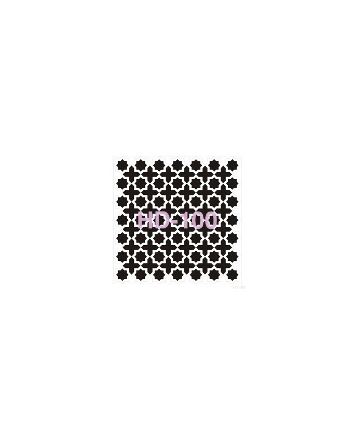 Home Decor (Duvar) Stencıl 45*45 cm HD-100