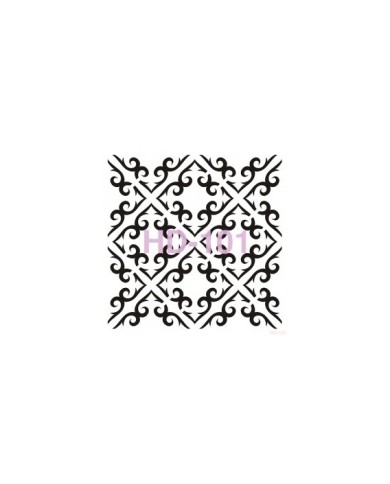 Home Decor (Duvar) Stencıl 45*45 cm HD-101