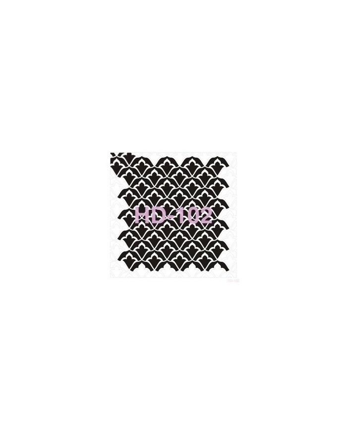 Home Decor (Duvar) Stencıl 45*45 cm HD-102