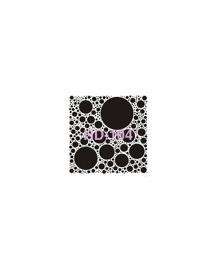 Home Decor (Duvar) Stencıl 45*45 cm HD-104