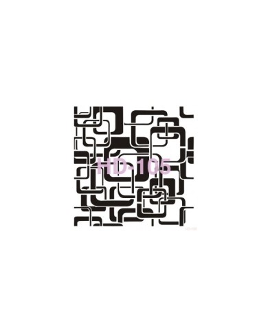 Home Decor (Duvar) Stencıl 45*45 cm HD-105