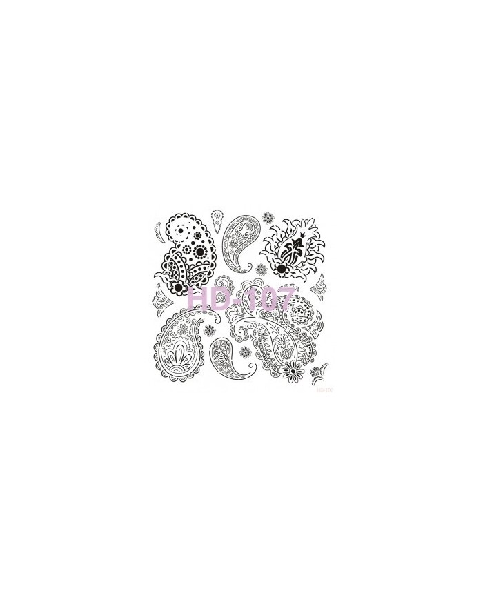 Home Decor (Duvar) Stencıl 45*45 cm HD-107