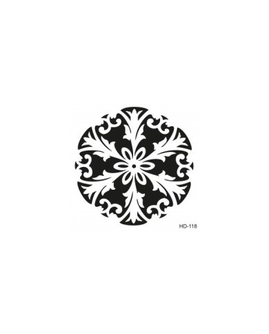Home Decor (Duvar) Stencıl 45*45 cm HD-118