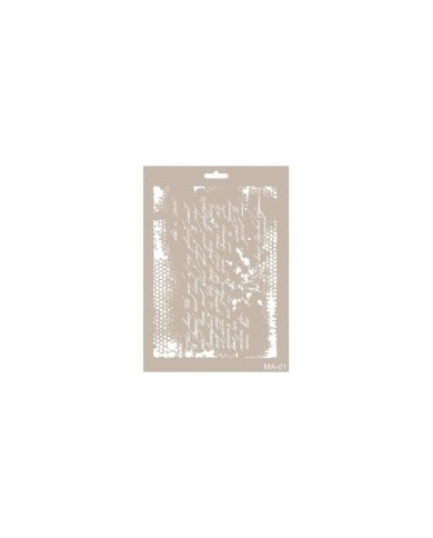 MA01 Mix Media Stencil