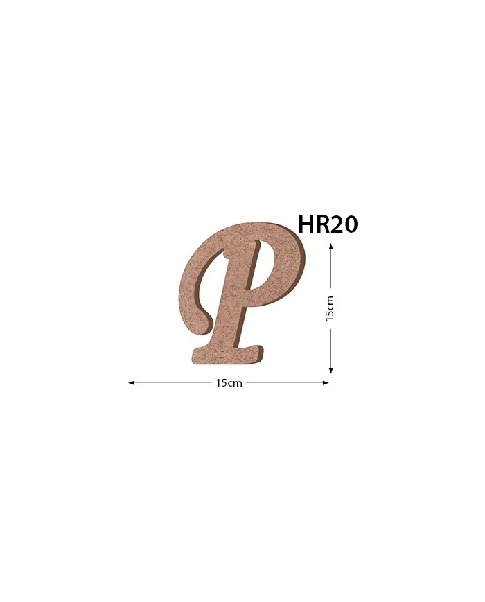 MASAÜSTÜ P HARF HR-20