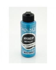 Hybrit (Multi Surface) Metalik Boya Turkuaz 120 ml - HM-812