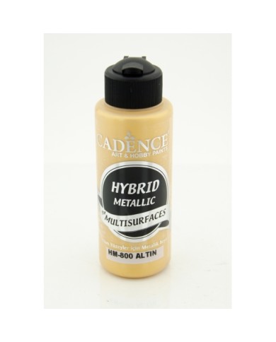 Hybrit (Multi Surface) Metalik Boya Altın 120 ml - HM-800