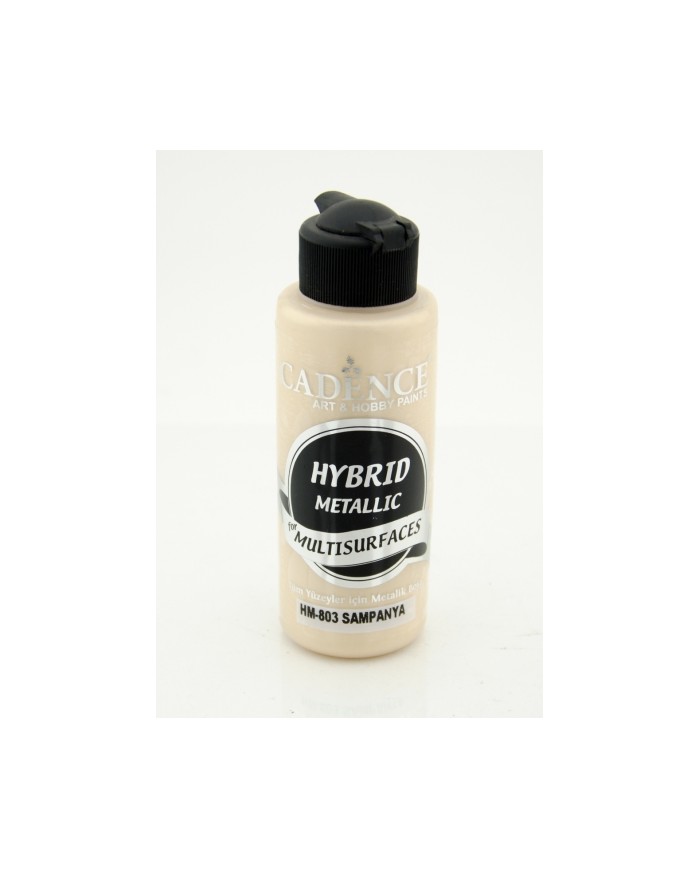 Hybrit (Multi Surface) Metalik Boya Şampanya 120 ml - HM-803