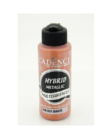 Hybrit (Multi Surface) Metalik Boya Bakır 120 ml - HM-805