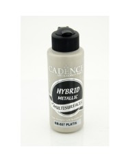 Hybrit (Multi Surface) Metalik Boya Platin 120 ml - HM-807