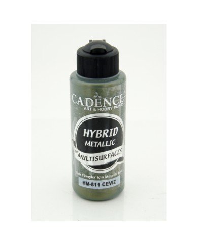 Hybrit (Multi Surface) Metalik Boya Ceviz 120 ml - HM-811