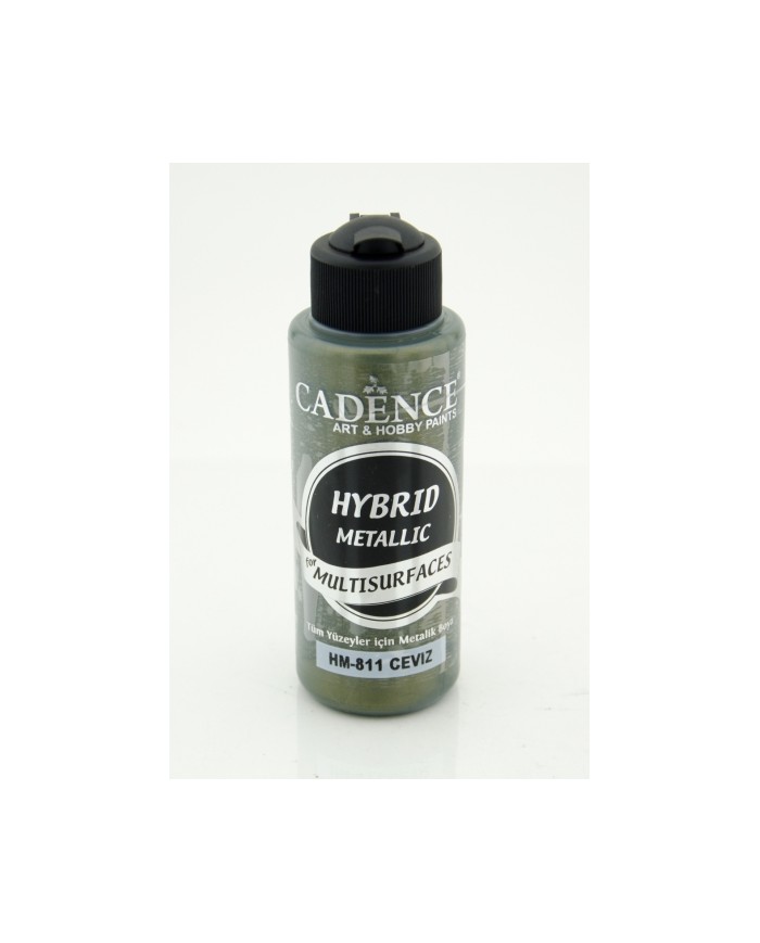 Hybrit (Multi Surface) Metalik Boya Ceviz 120 ml - HM-811