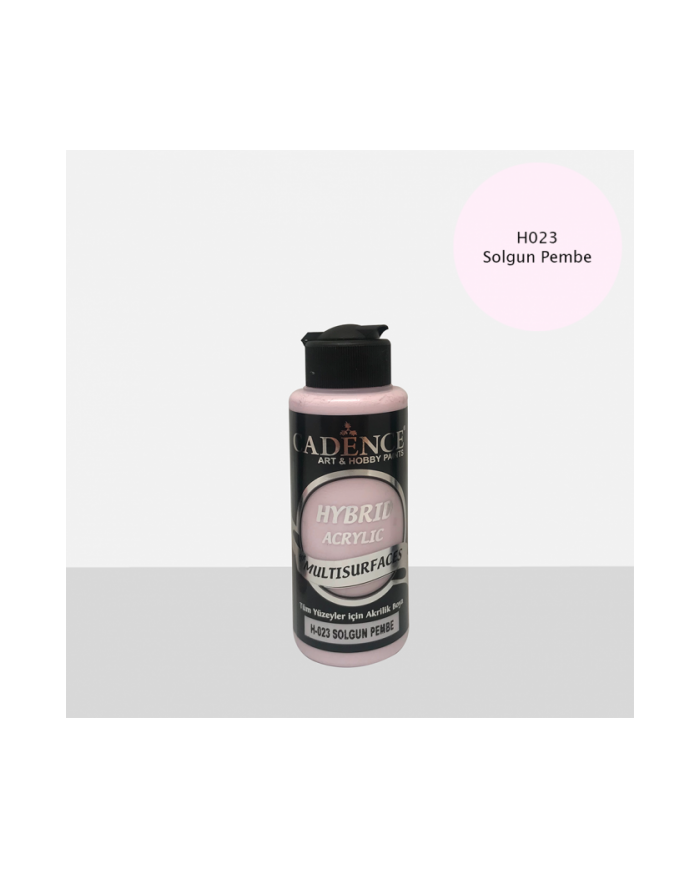 Hybrit (Multi Surface) Boya Solgun Pembe 120 ml - H-023