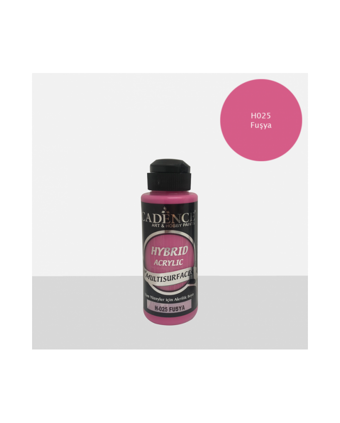 Hybrit (Multi Surface) Boya Fuşya 120 ml - H-025