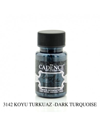 DORA GLASS-3142-KOYU TURKUAZ