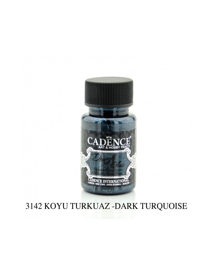 DORA GLASS-3142-KOYU TURKUAZ