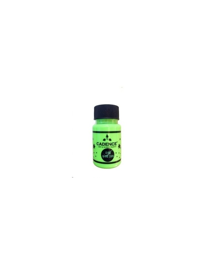 Glow İn Dark Karanlıkta Parlayan Boya Yeşil 50 ml. FB-006