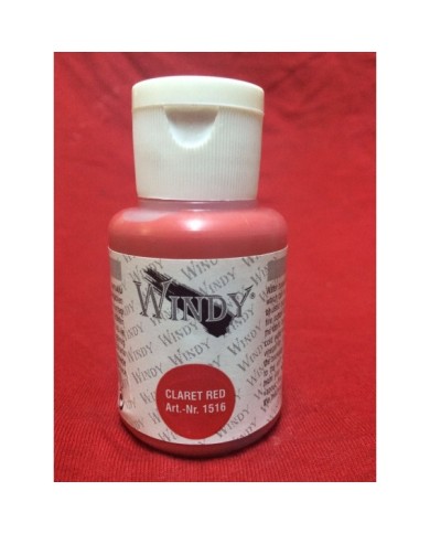 İpek Boyası Clared Kırmızı 50 ml. W-1516