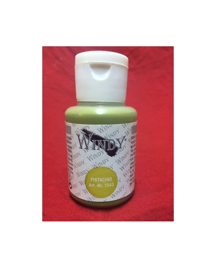 İpek Boyası Fıstık Yeşili 50 ml. W-1543