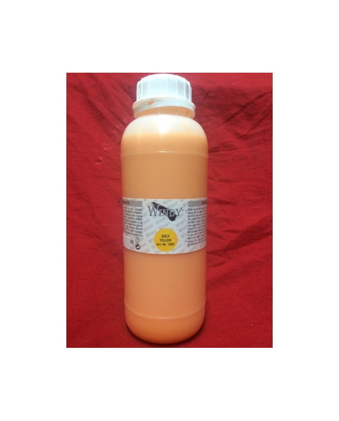 İpek Boyası Gold Sarı 500 ml. WB-1505