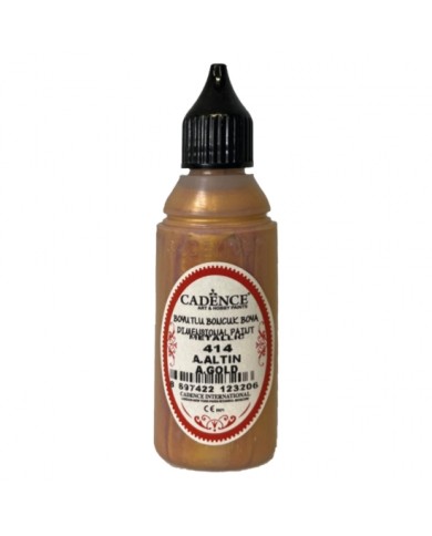 Boyutlu Boncuk Boya Antik Altın 50 ml B-414