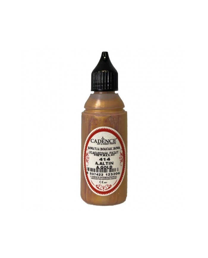 Boyutlu Boncuk Boya Antik Altın 50 ml B-414