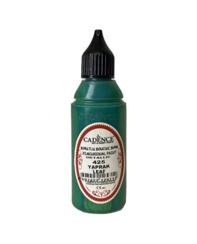 Boyutlu Boncuk Boya Yaprak Yeşili 50 ml B-425