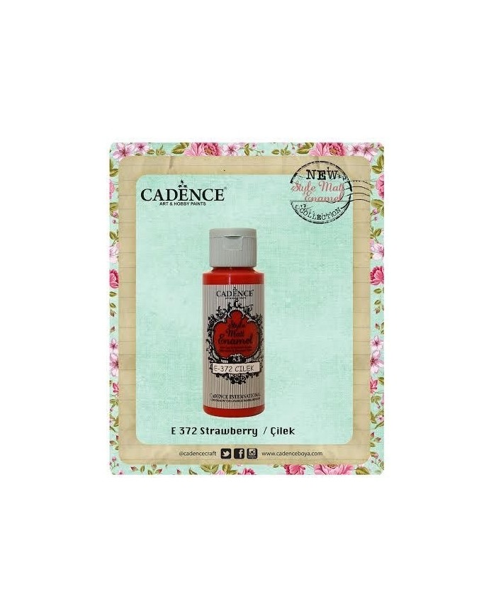 Enamel Çilek Kırmızı 59 ml. E-372