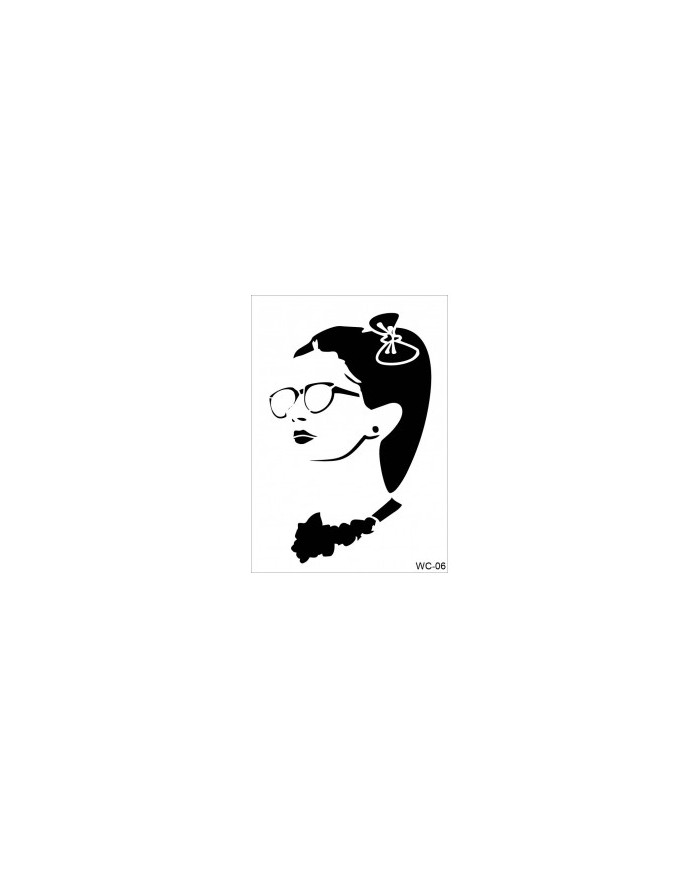 WC6 WOMAN COLLECTİON A4 STENCIL