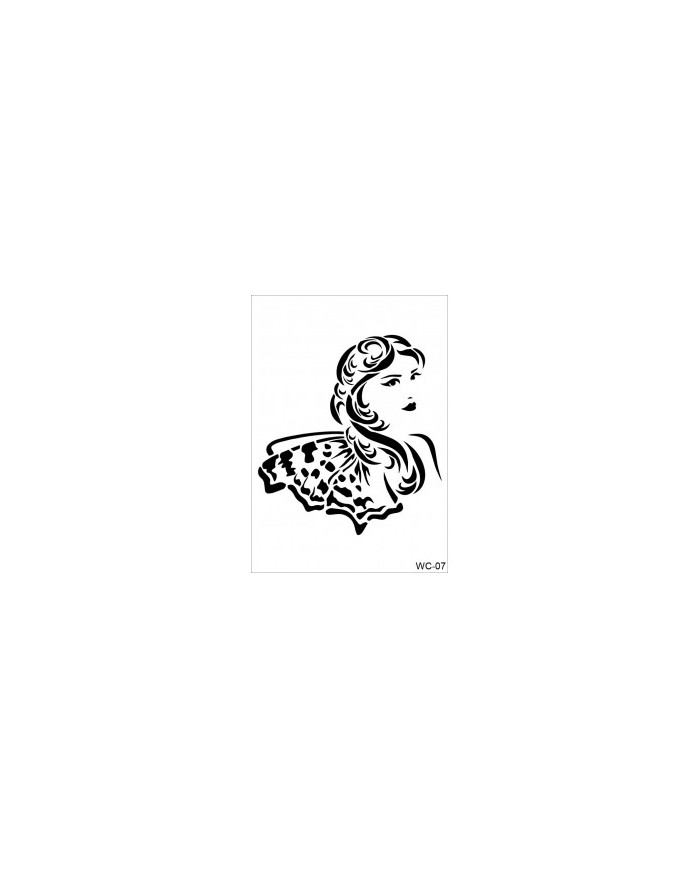 WC7 WOMAN COLLECTİON A4 STENCIL