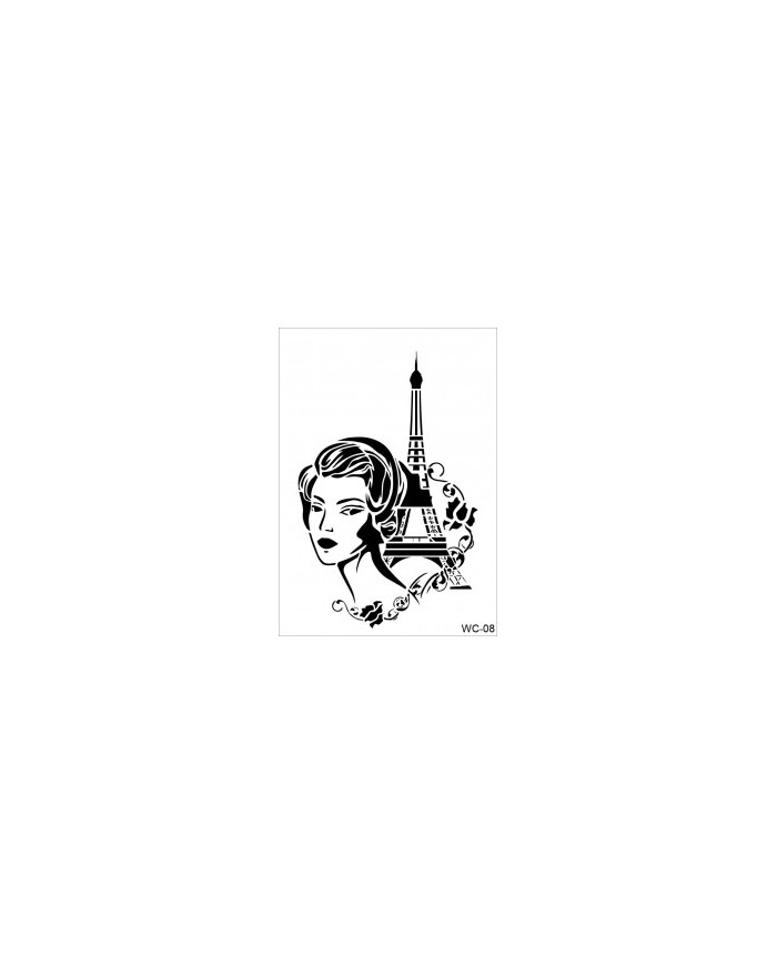 WC8 WOMAN COLLECTİON A4 STENCIL