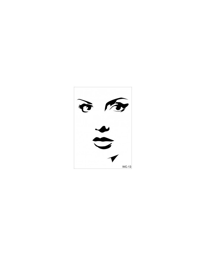 WC13 WOMAN COLLECTİON A4 STENCIL