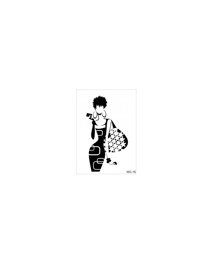 WC15 WOMAN COLLECTİON A4 STENCIL