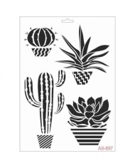STENCIL A4 S-598