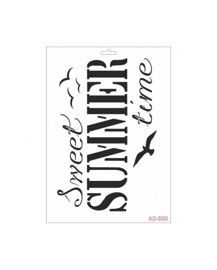 STENCIL A4 S-599