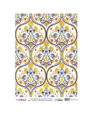 DESENLİ ALTIN VARAK PİRİNÇ DEKOPAJ 30*42 CM MODEL 035