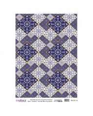 DESENLİ ALTIN VARAK PİRİNÇ DEKOPAJ 30*42 CM MODEL 046