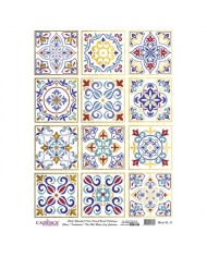 DESENLİ ALTIN VARAK PİRİNÇ DEKOPAJ 30*42 CM MODEL 051