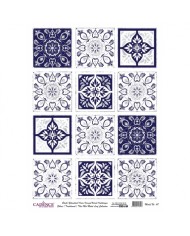 DESENLİ GÜMÜŞ VARAK PİRİNÇ DEKOPAJ 30*42 CM MODEL 047