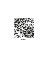 GRUNGE STENCIL 45*45 CM GCS 011