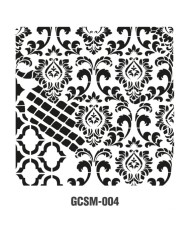 GRUNGE STENCIL MİNİ GCSM-004 25X25
