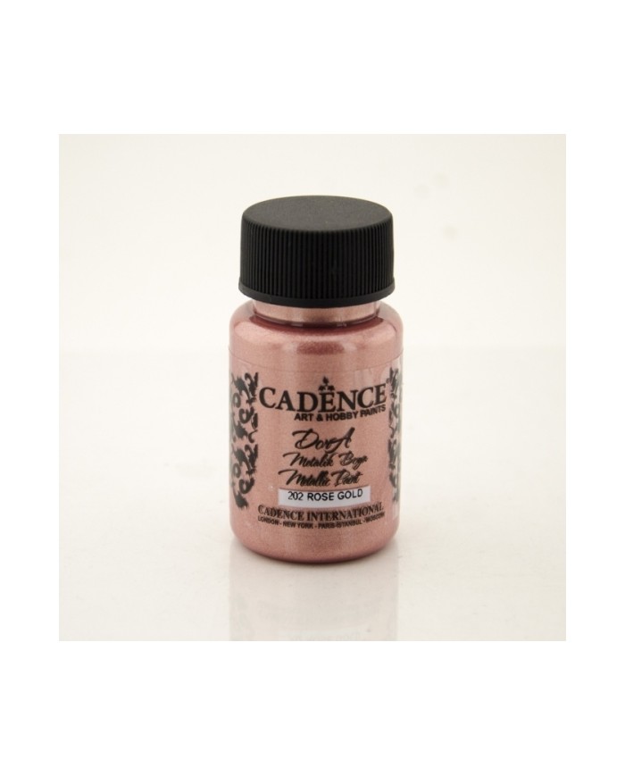 Dora Metalik Boya 50ML Rose Gold D-202