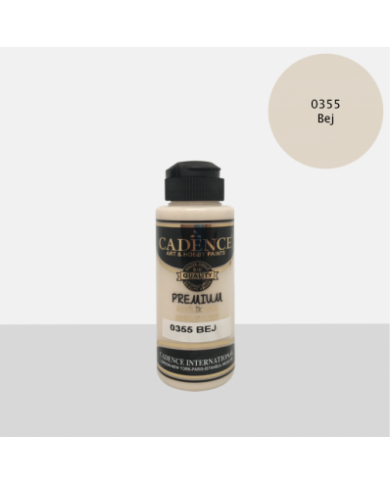 PREMİUM AKRİLİK BOYA BEJ 70 ML. - 0355