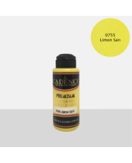 PREMİUM AKRİLİK BOYA LİMON SARI 70 ML. - 0755