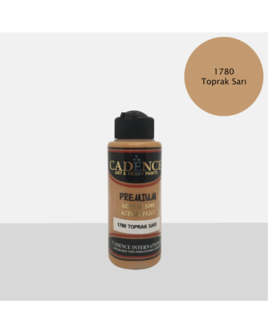 PREMİUM AKRİLİK BOYA TOPRAK SARI 70 ML. - 1780